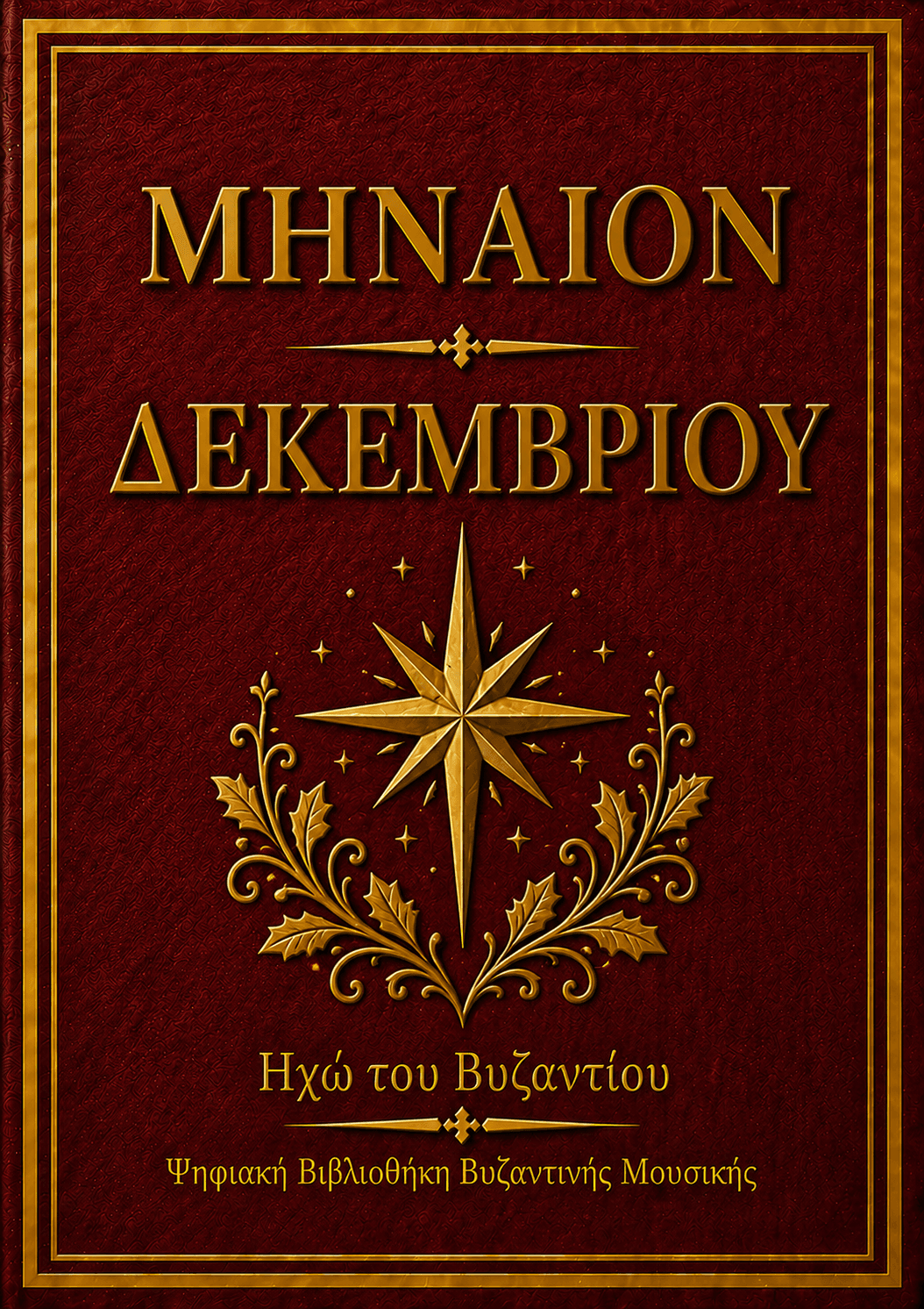 Μηναίο Δεκεμβρίου