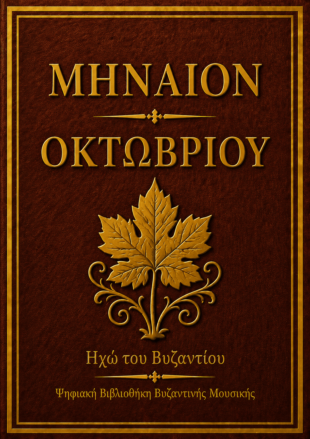 Μηναίο Οκτωβρίου